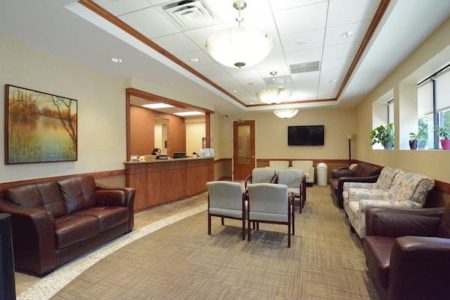 Waiting room at Gold Coast IVF